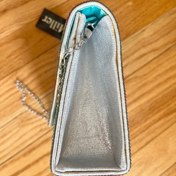 NWT Watermelon Print Crystal Clutch with Detachable Strap - Picture 5 of 10